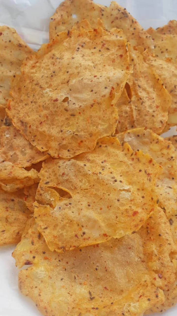 Belpatra Banarasi Aloo Papad Crispy Potato Papad Snack
