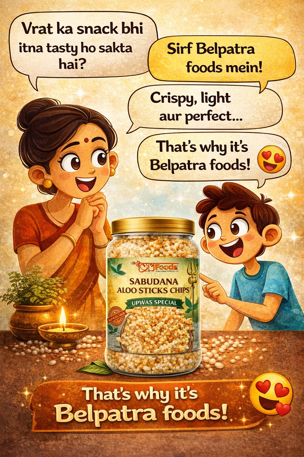 Belpatra Premium Aloo Chips Upwas Special